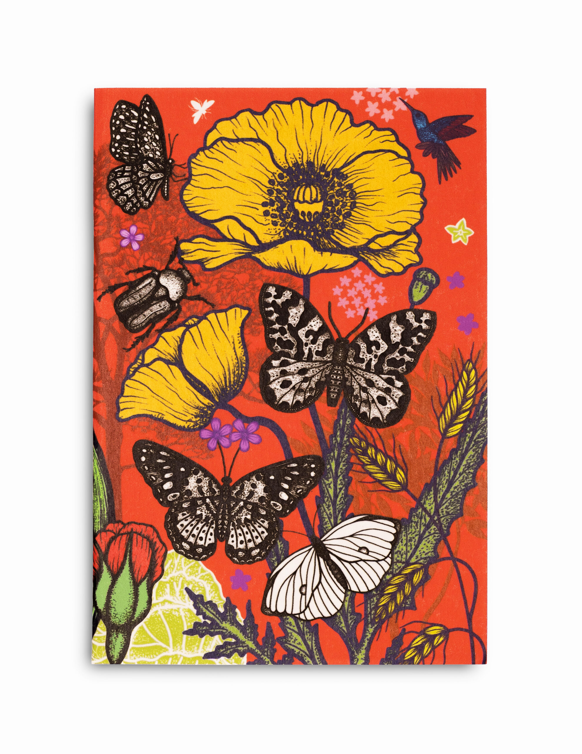 Les paroles s’envolent- Michaël Cailloux – Reine Taëvran- carnet broché -fabrication française