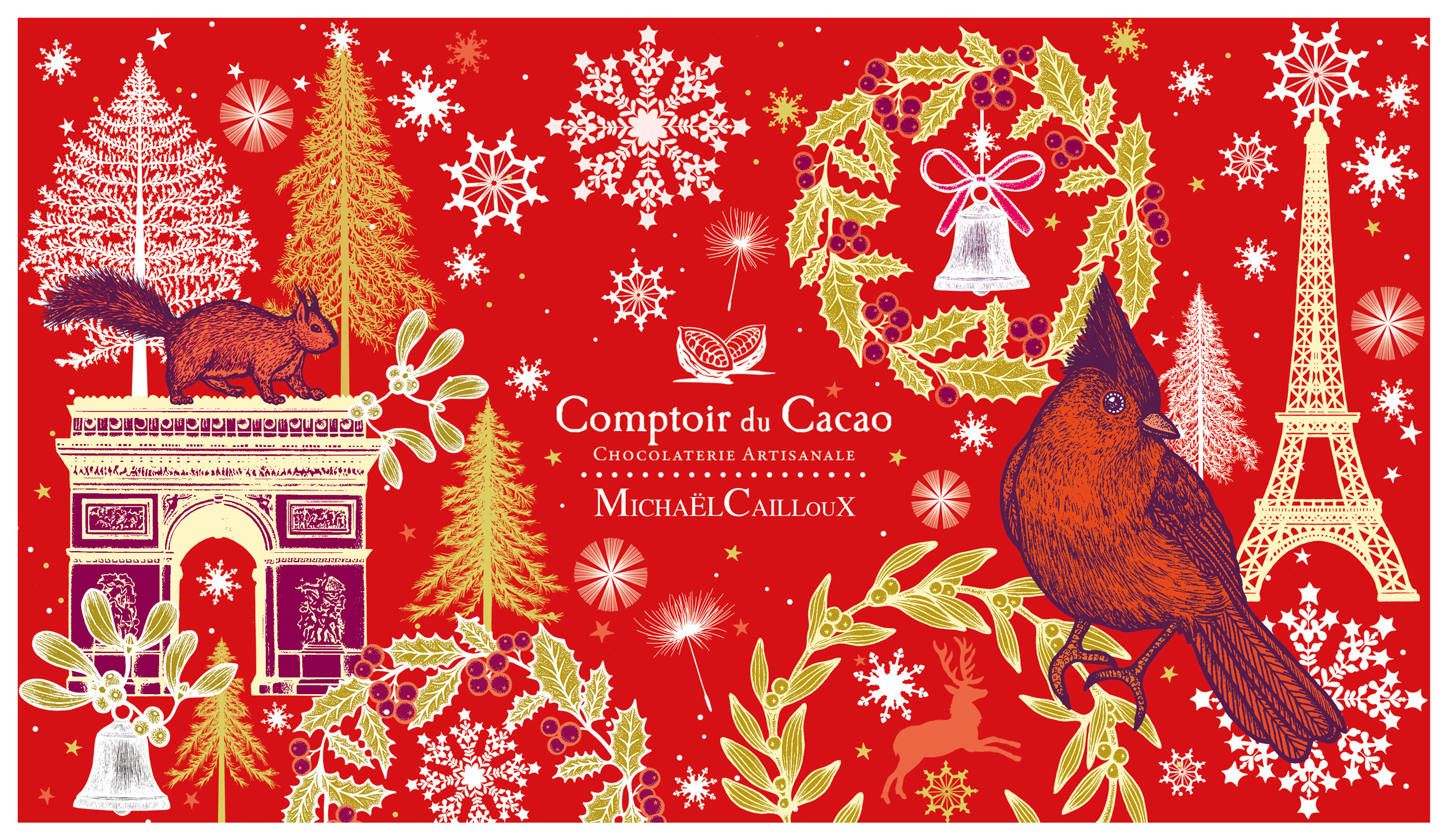 Le comptoir du Cacao - Le cardinal et l’écureuil