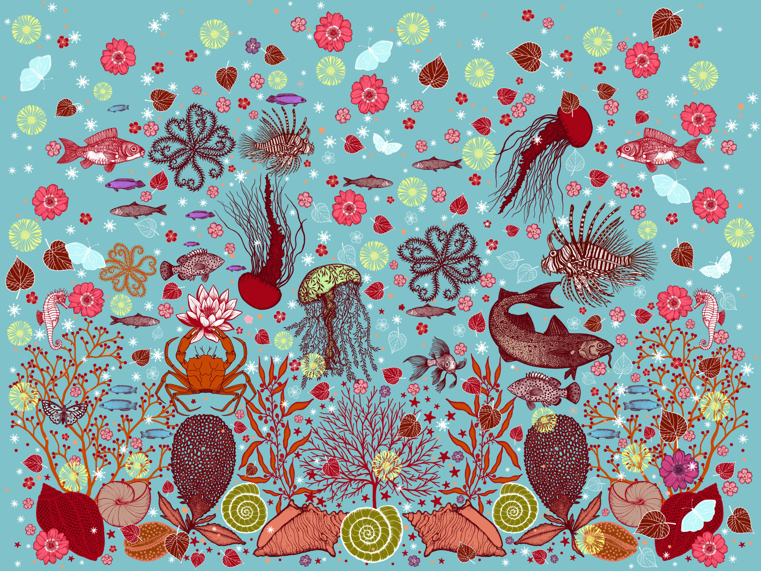 Nuit d’été - pacifique - Décor panoramique - Michael Cailloux