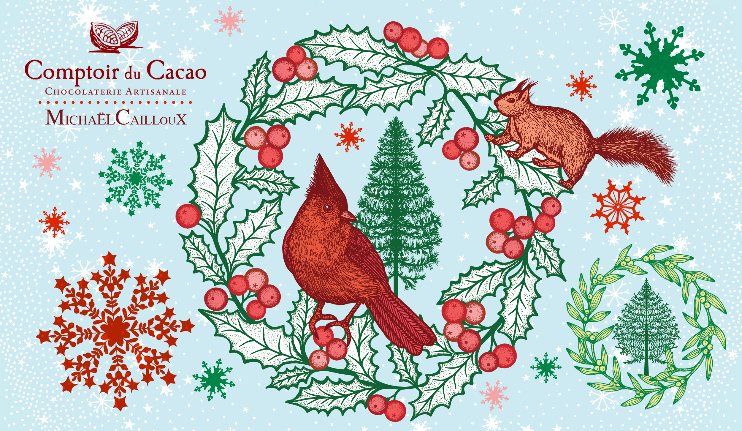 Le comptoir du Cacao - Le cardinal et l’écureuil