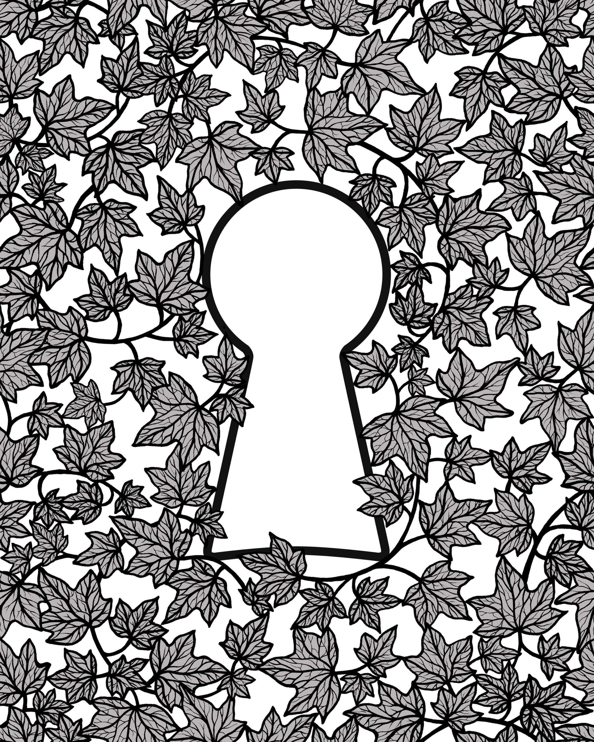 dessin-jardin des splendeur - Shiseido-Michael Cailloux