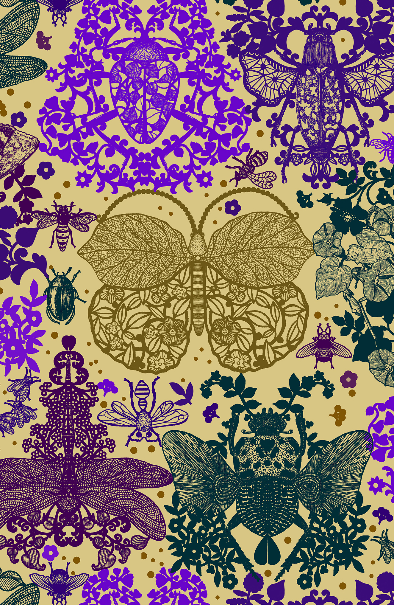 Anthologie - Michaël Cailloux – papier peint