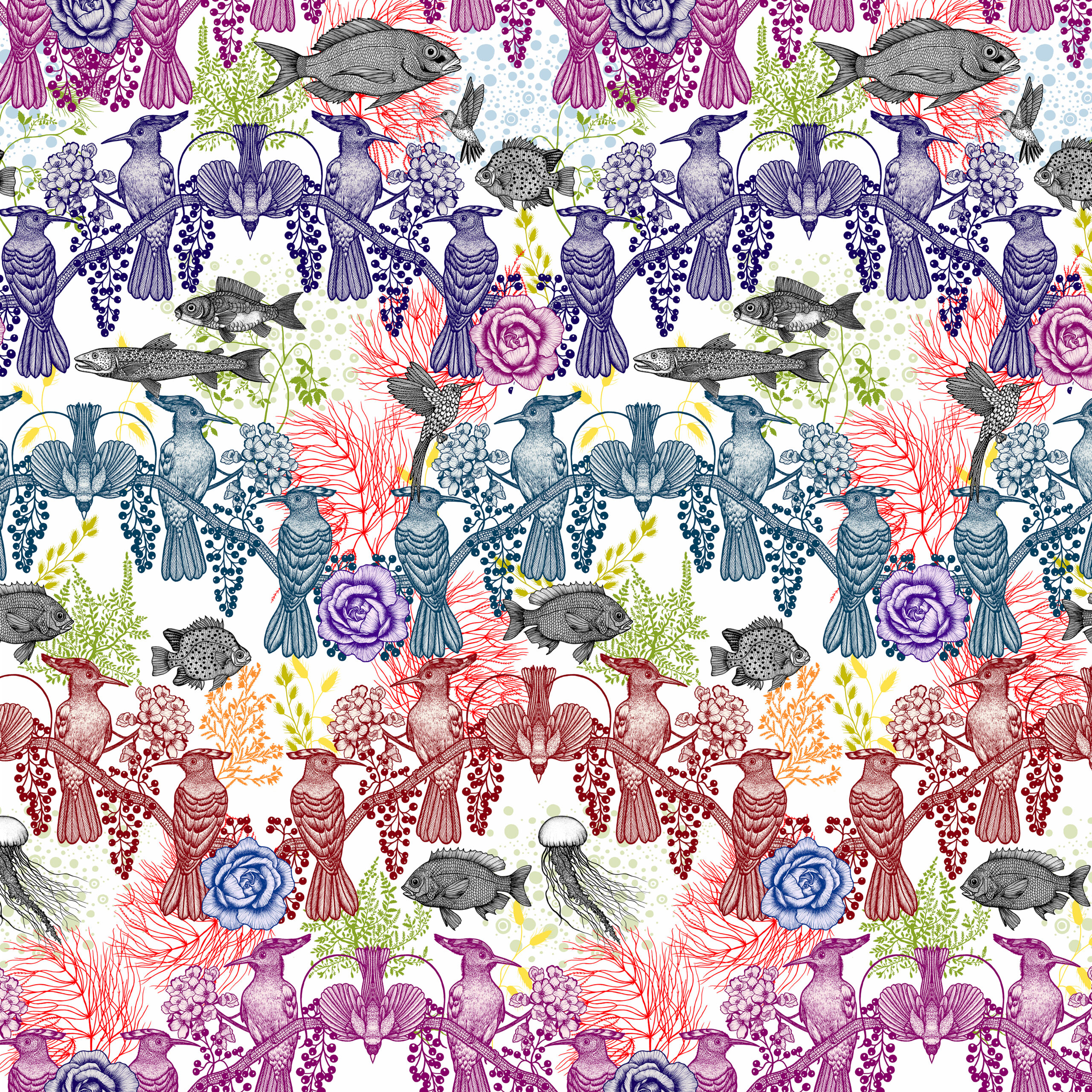 Univers parallèle - Michaël Cailloux – papier peint