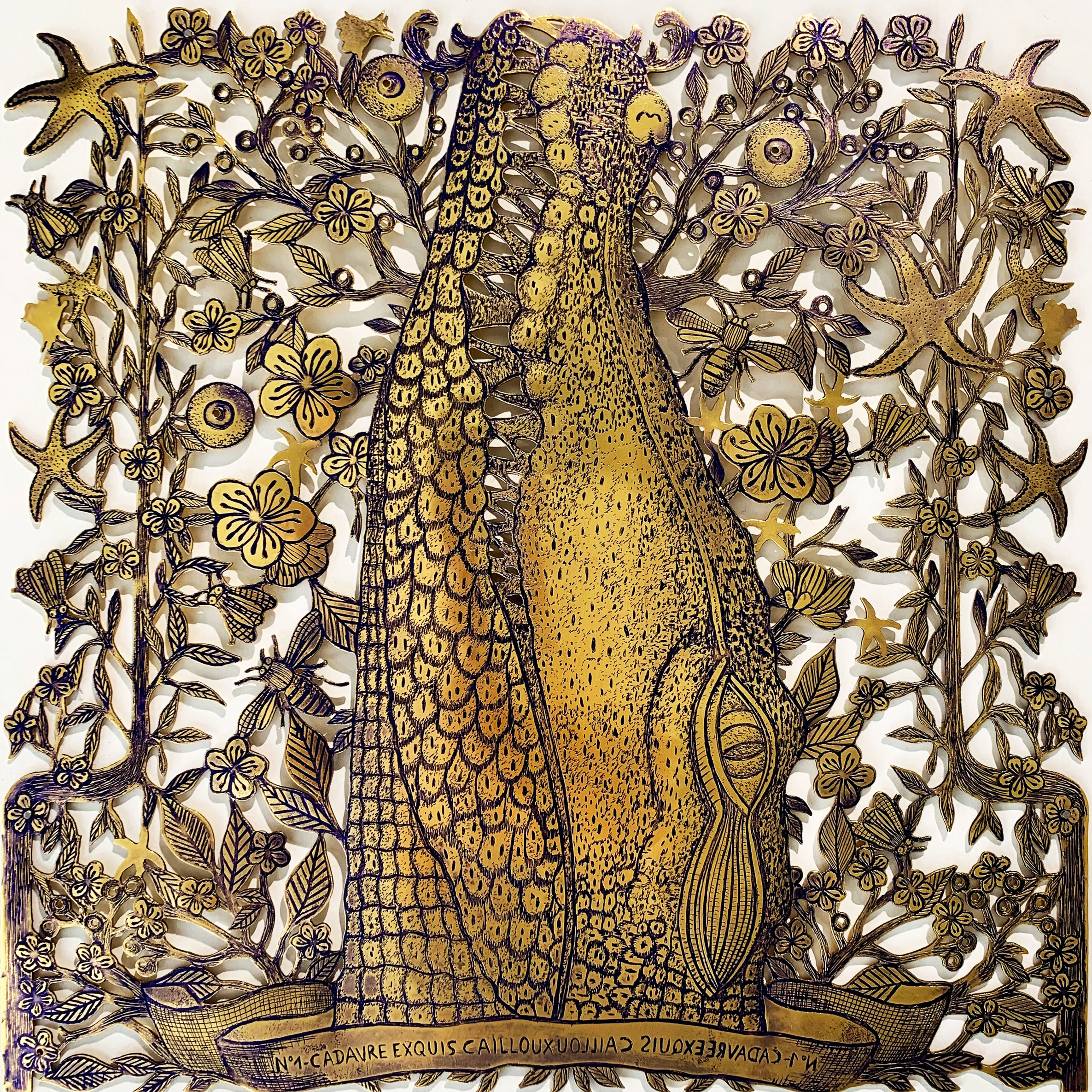 sculpture-larmes-crocodile-michael-cailloux-art