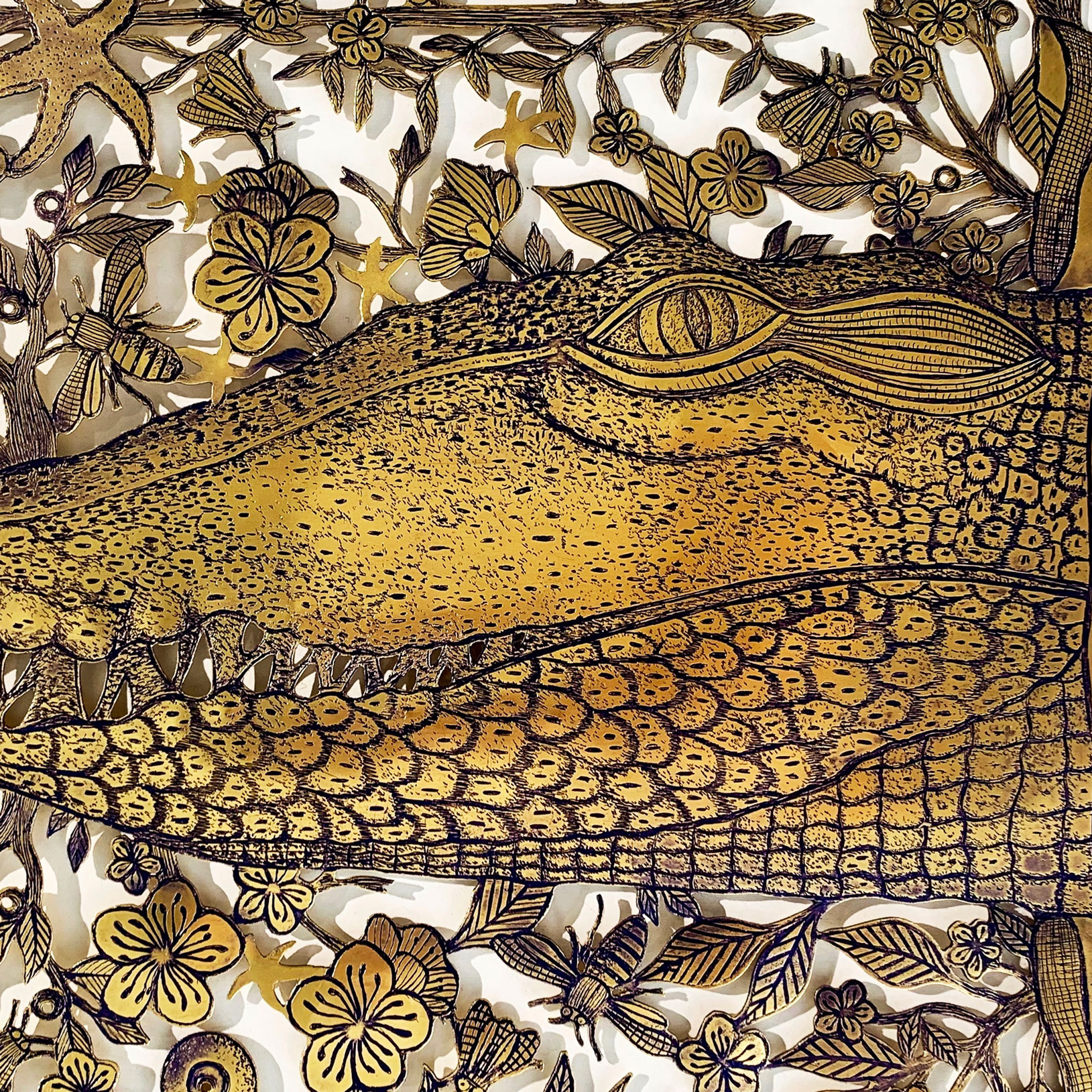 sculpture-larmes-crocodile-michael-cailloux-art