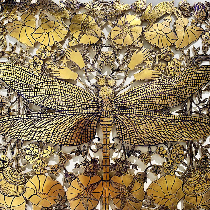 sculpture-haut les mains-michael-cailloux-art