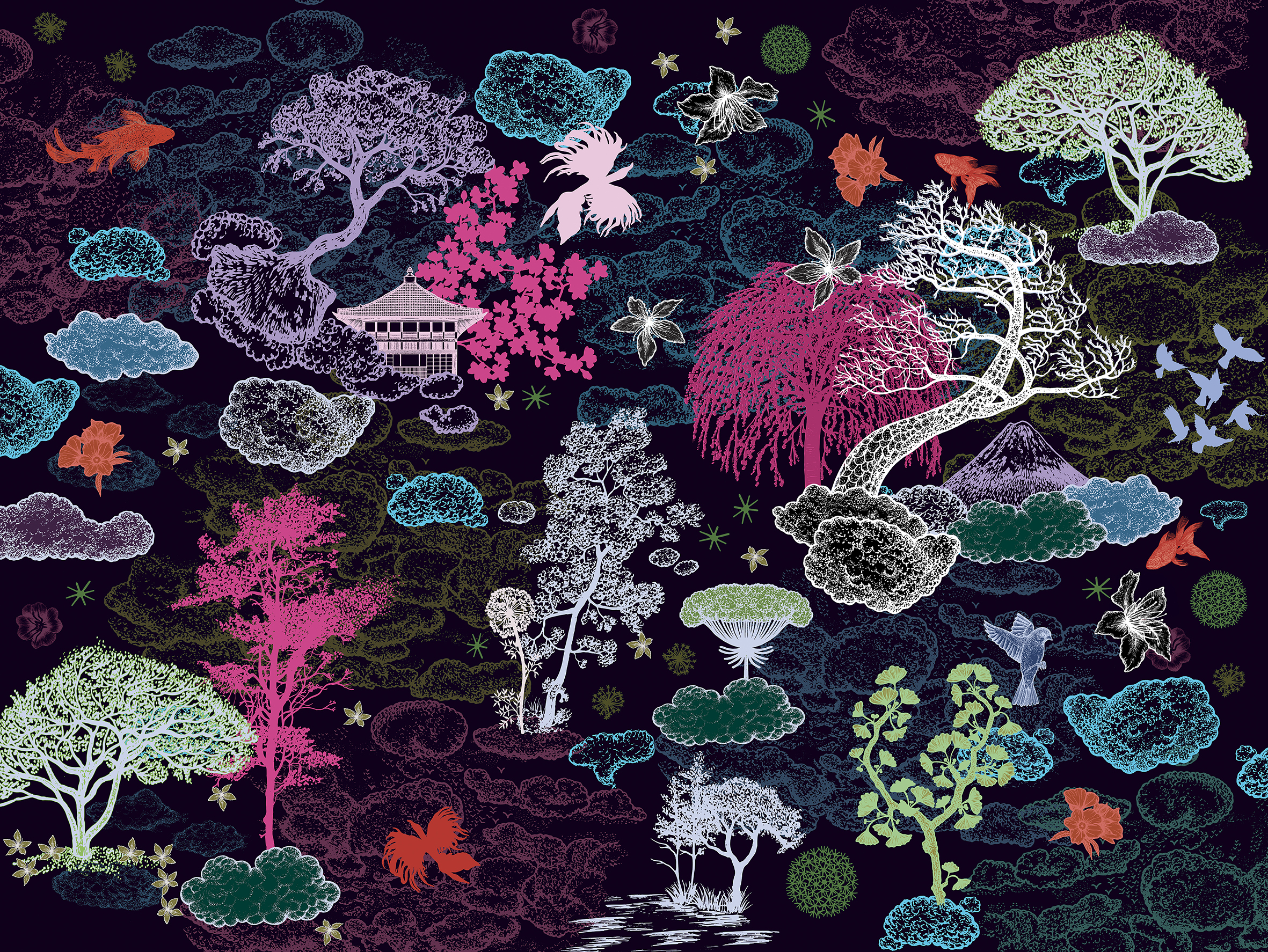 decor-panoramique-Au soleil levant-Michael Cailloux-nuit