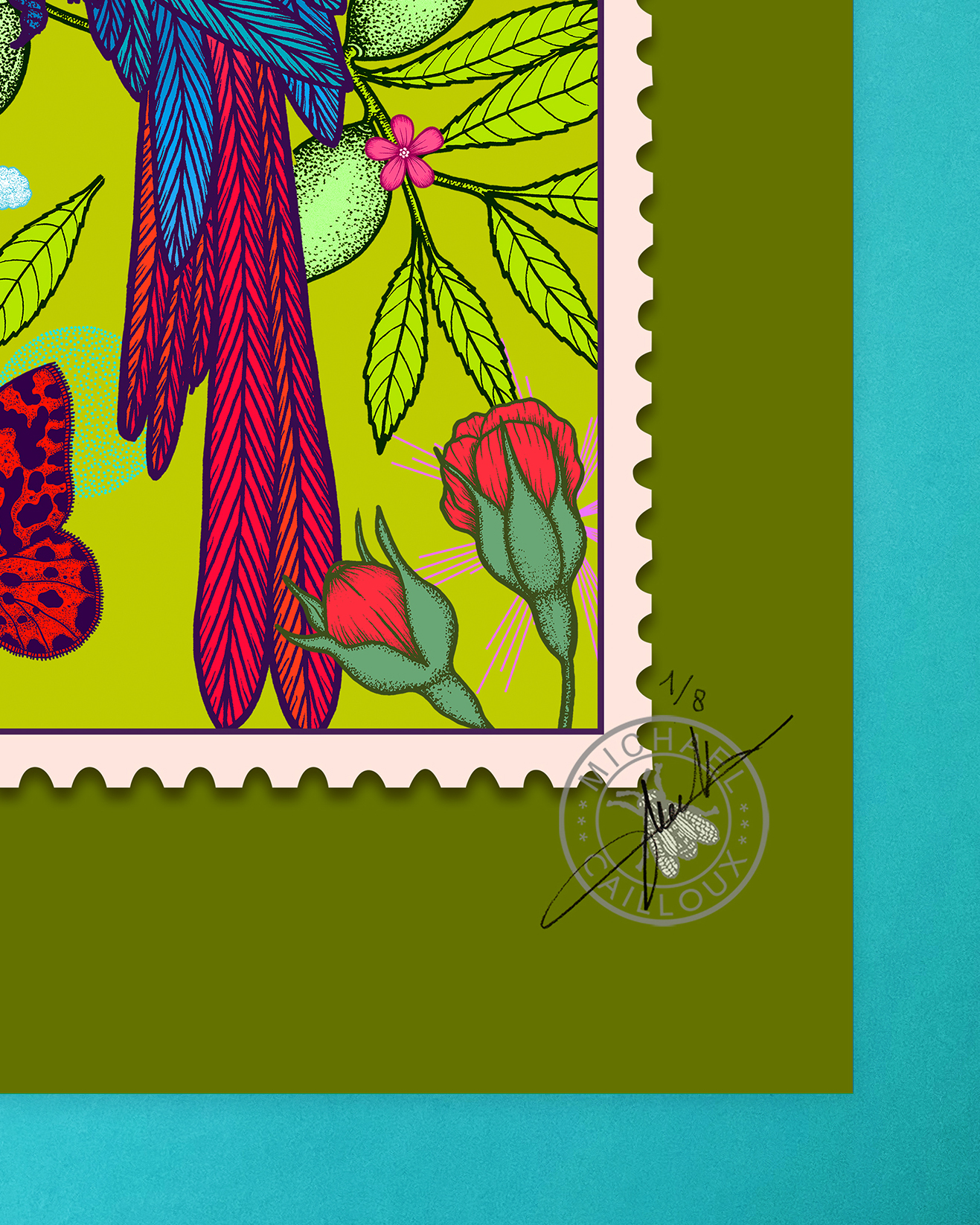 tirage-art-dessin- Destination Aras-Michael-cailloux